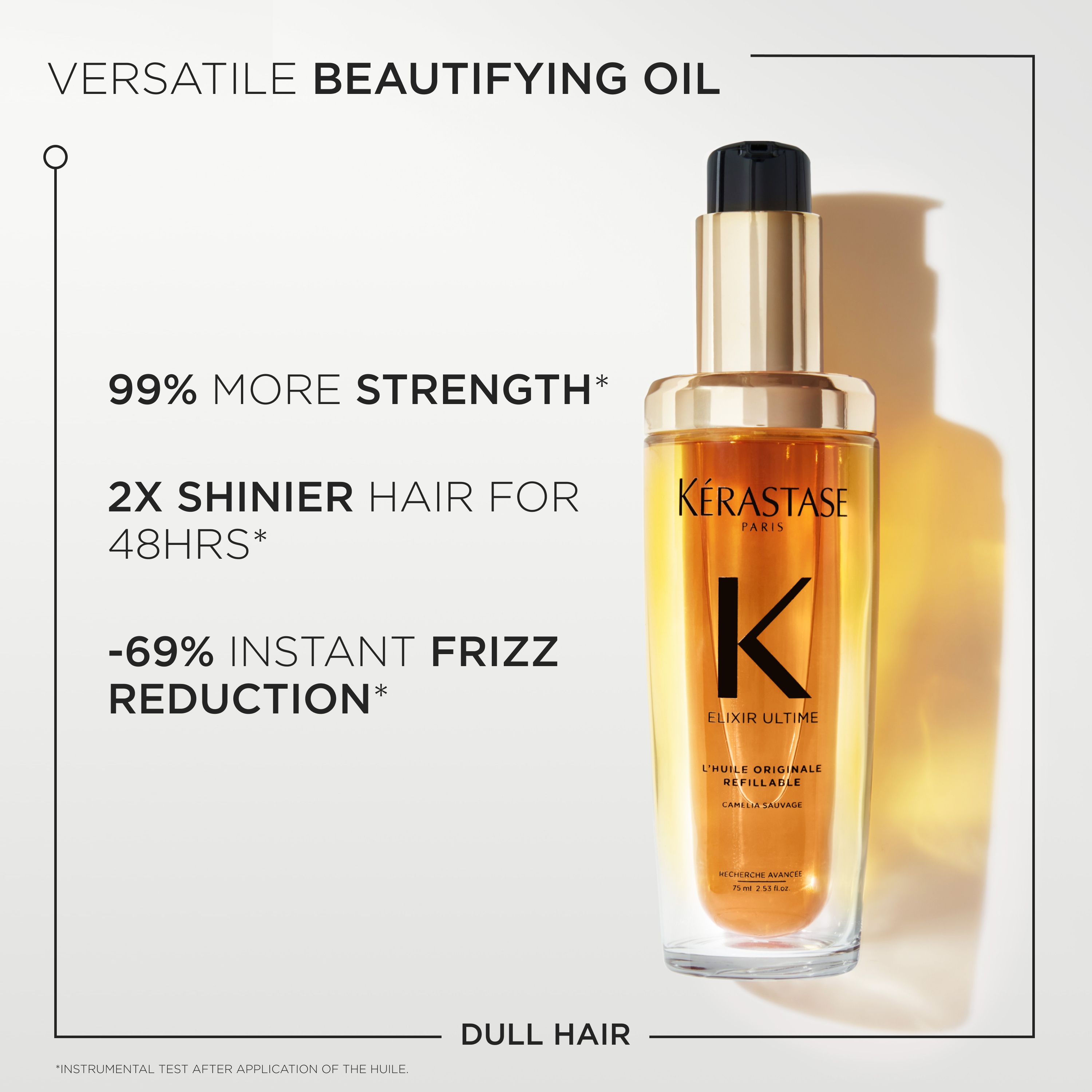 Experience luxury with Elixir Ultime Hair Oil, a beloved Kérastase classic. Unveil its transformative powers and why it's our top iconic product.